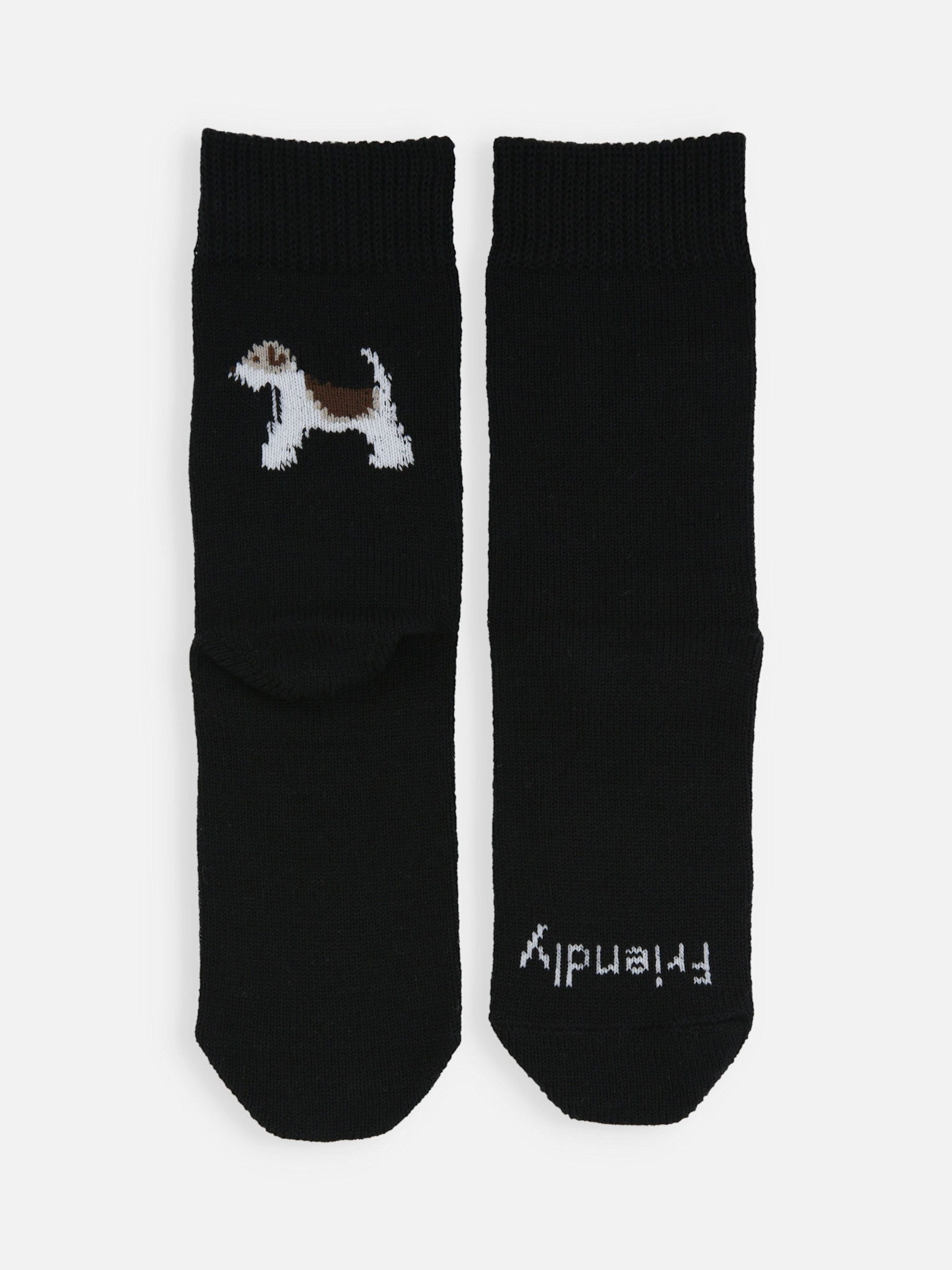 Mi-chaussettemotif chien Friendly