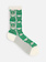 Manga Cat Pattern Crew Socks S