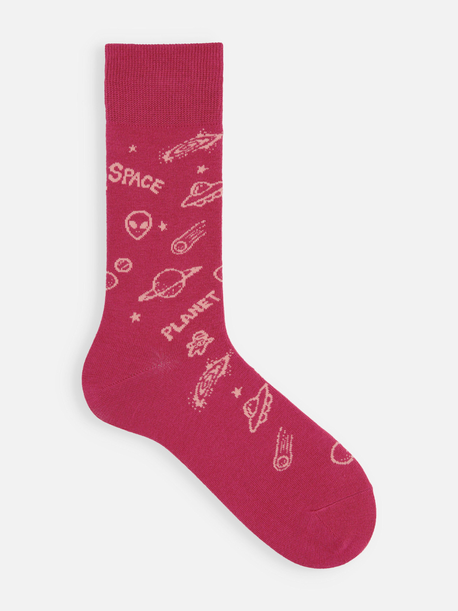 Mi-chaussettemotif aliens cosmiques