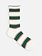 Merrow Top Multi-Stripe Rib Crew Socks