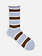 Merrow Top Multi-Stripe Rib Crew Socks
