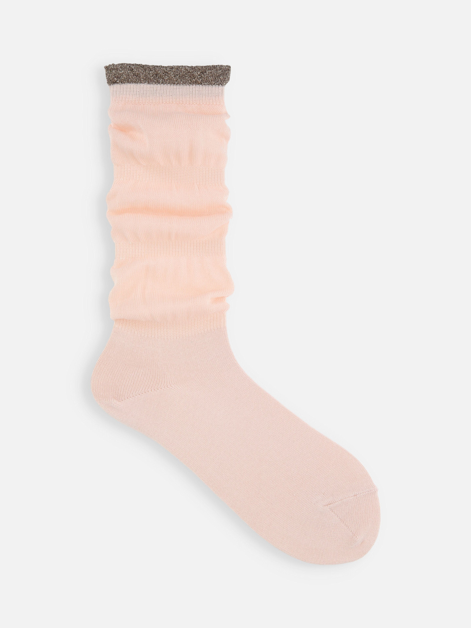 Calzini a metà polpaccio con polsino sceso