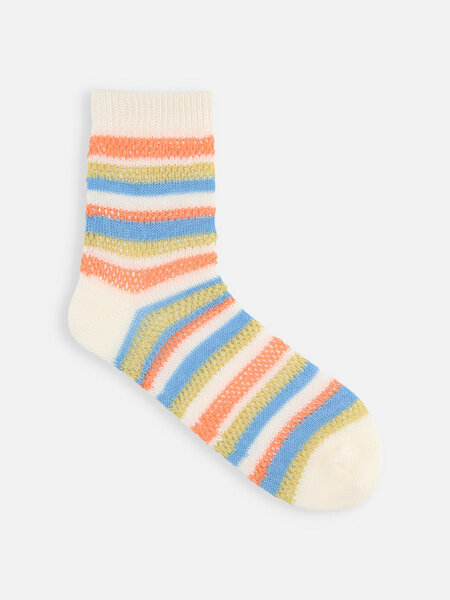 011132836 SQ ajourée rayures multicolorées