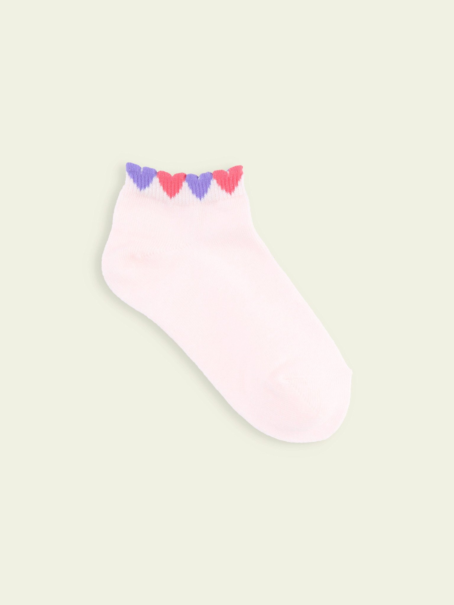 CC cœurs au bord L Enf.19-21cm