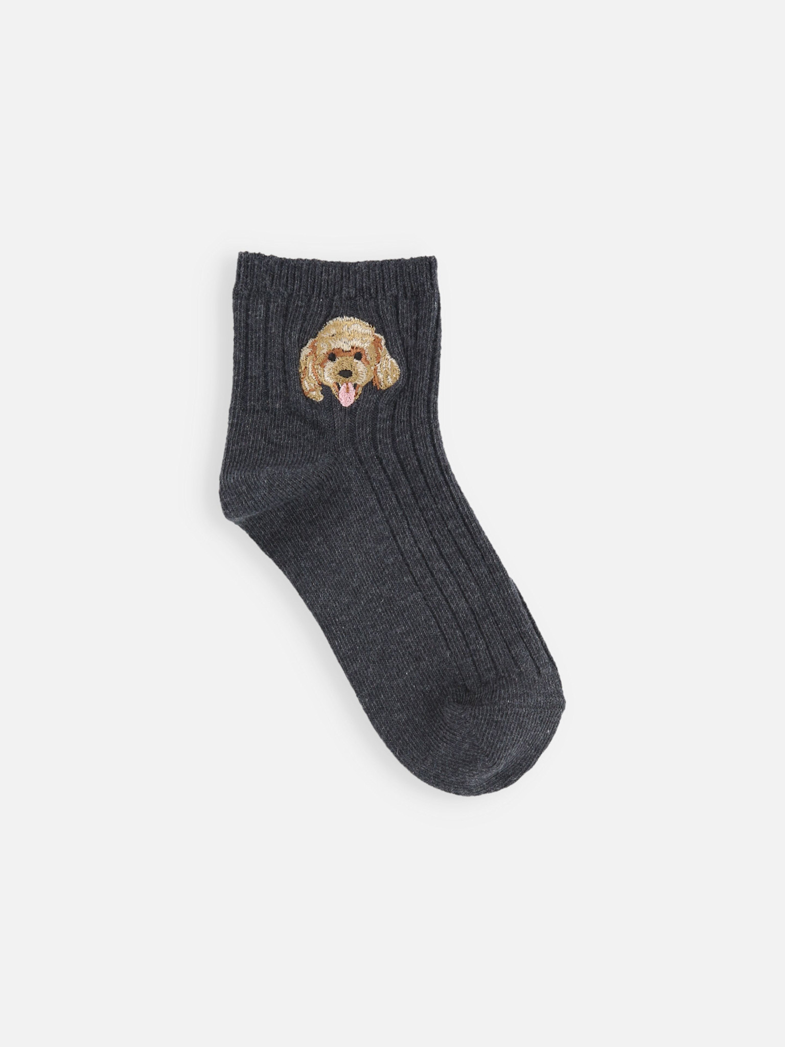 Kurze Kindersocken mit Hunde- und Katzenmotiven, 16–18 cm