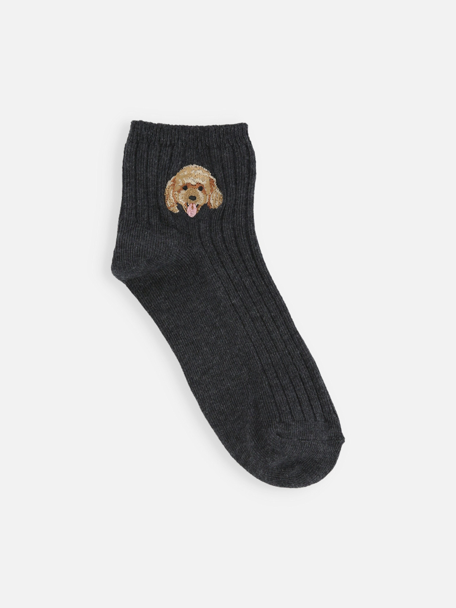 Kurze Kindersocken mit Hunde- und Katzenmotiven, 19–21 cm
