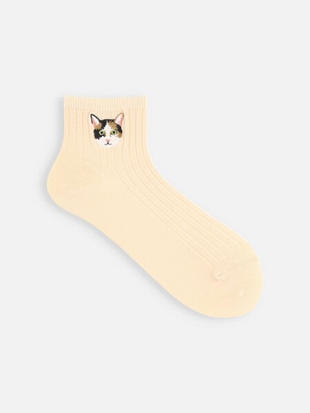 013154421 SQ motif Dog&Cat brodé Enf.22-24cm