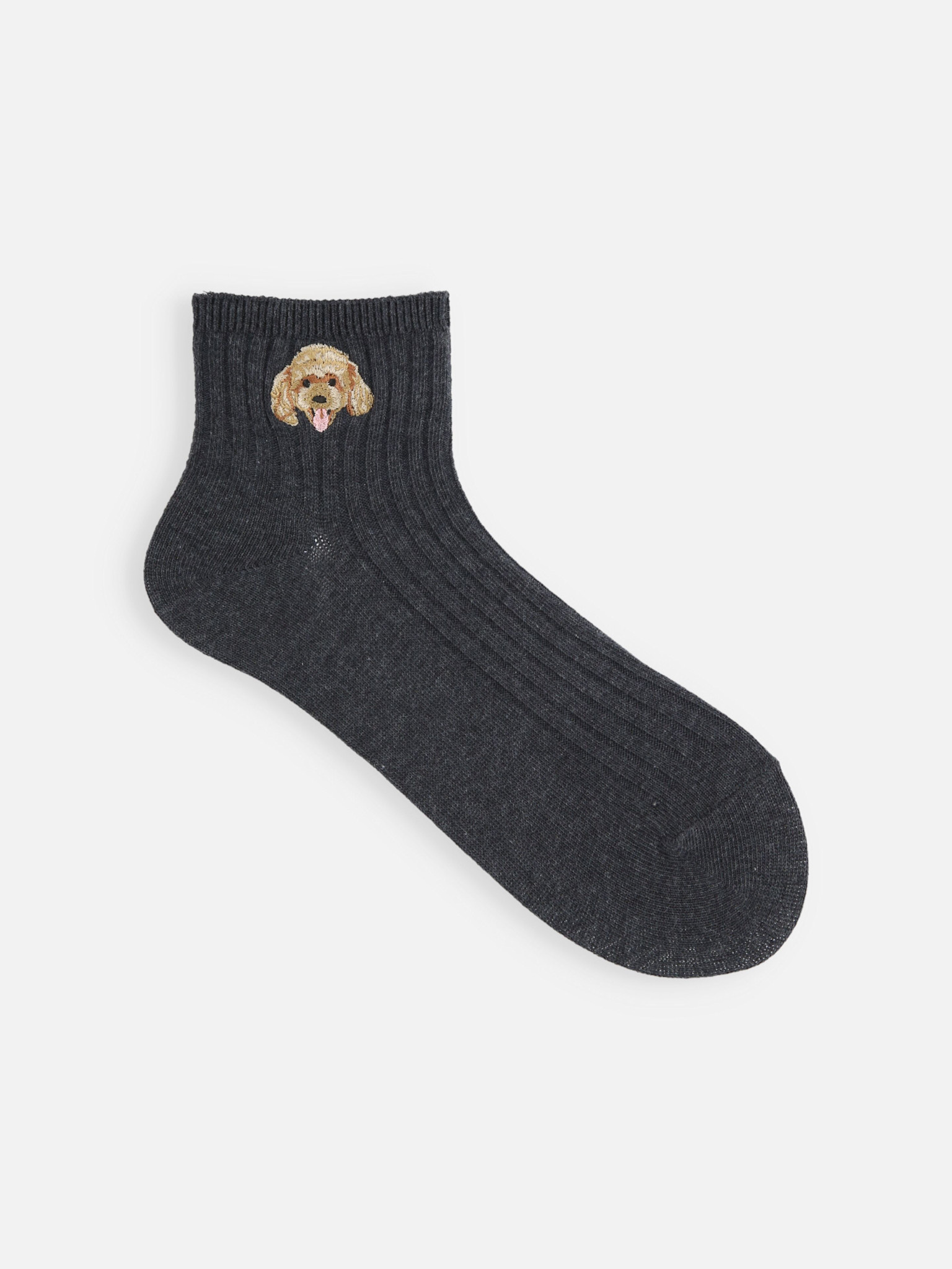 Kurze Kindersocken mit Hunde- und Katzenmotiven, 22–24 cm