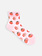 Lychee Tulle Low Crew Socks