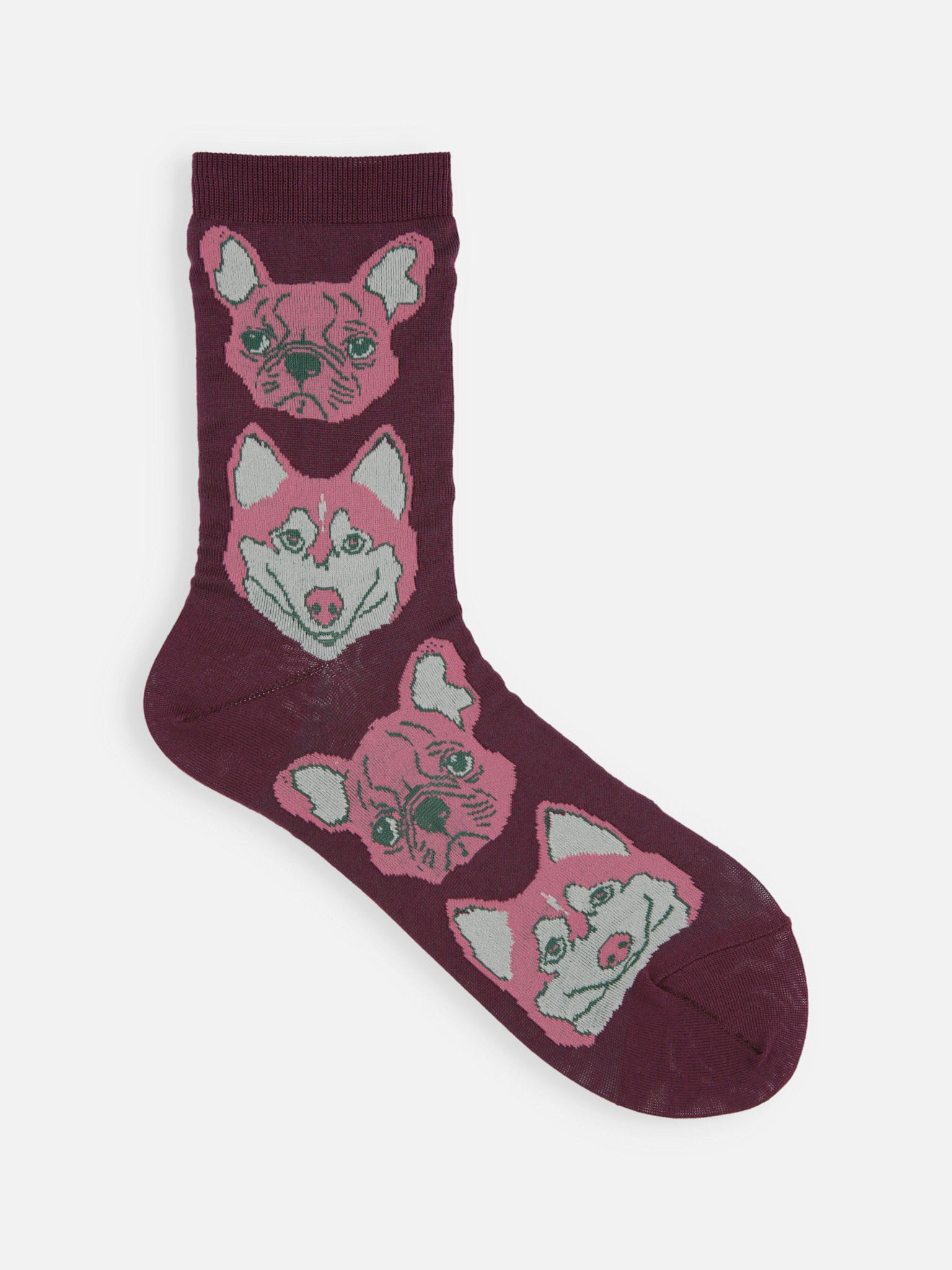 Manga hondenprint sokken