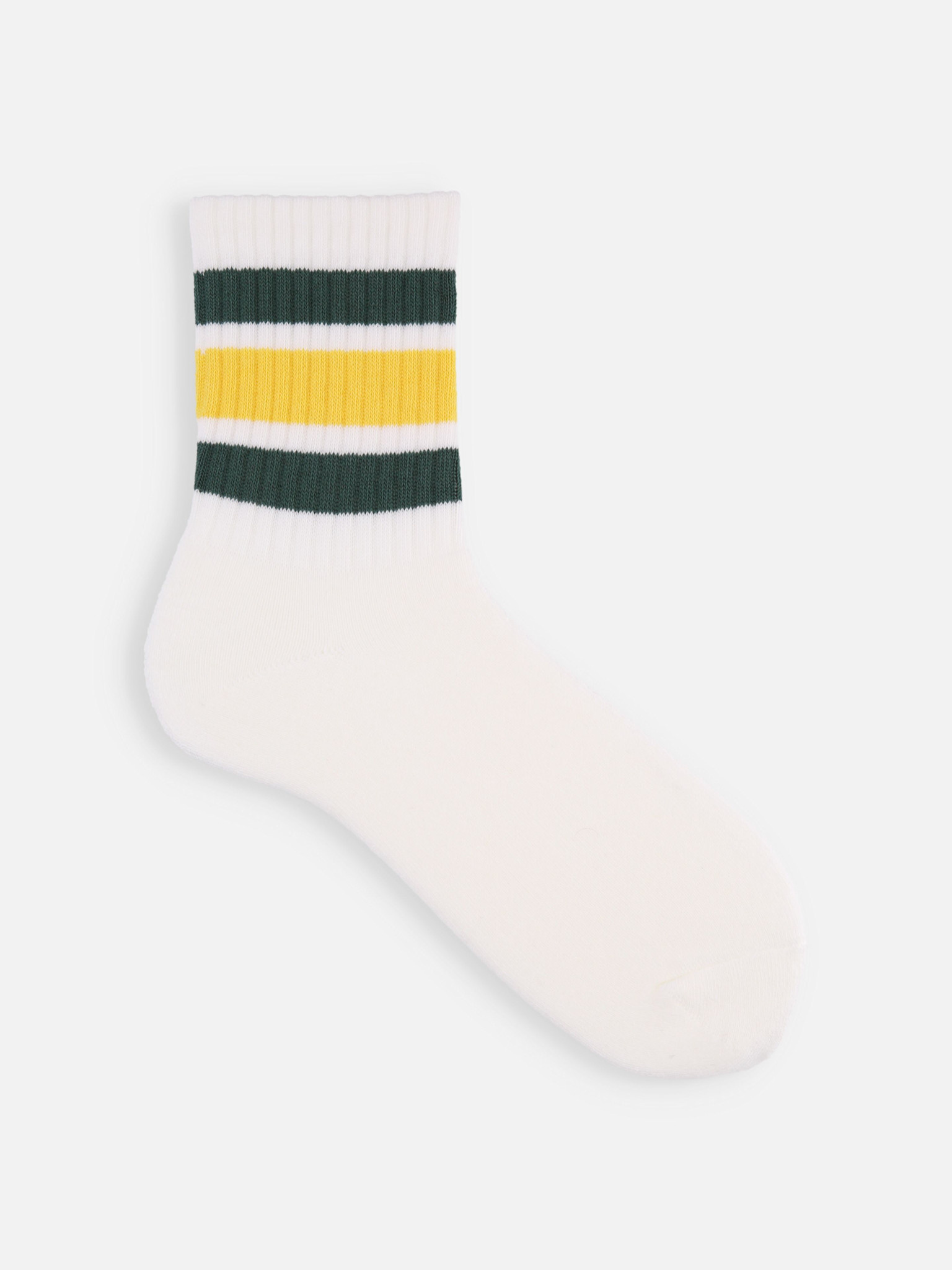 Sportliche amerikanische Rippstrick-Socken (Größe L)