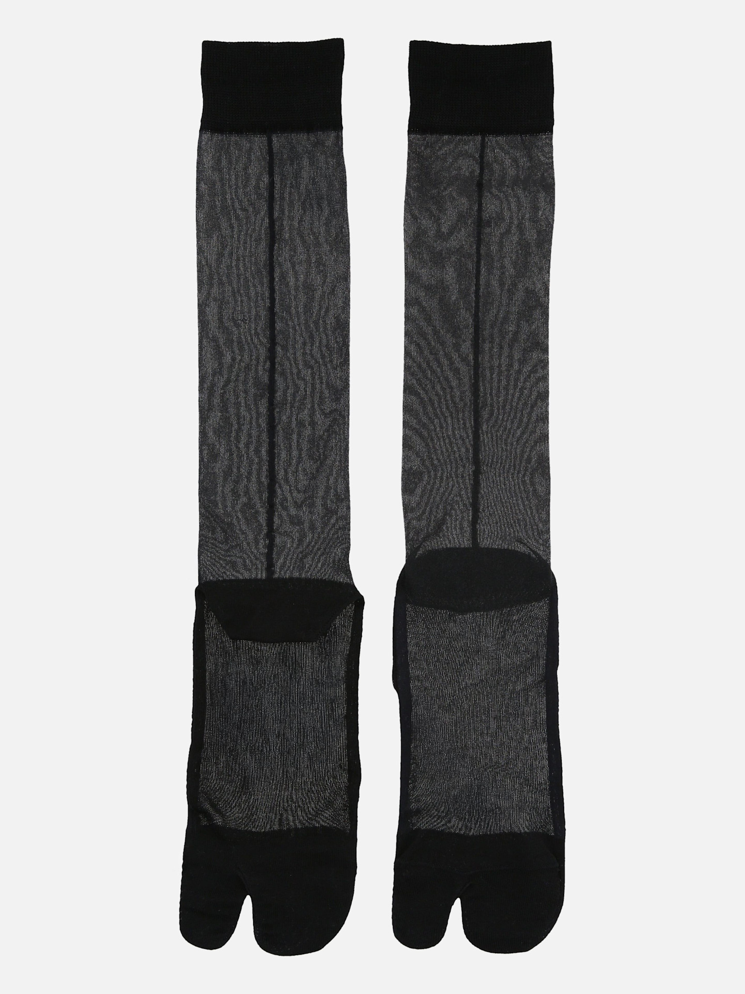 Meias Tabi altas com costura traseira, colaboração Kozue