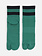 Socquette Tabi bord rayures en Washi éponge