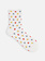 Cool-Touch Mesh Popping Flower Low Crew Socks