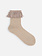 Low-Crew-Socken mit Fransenabschluss