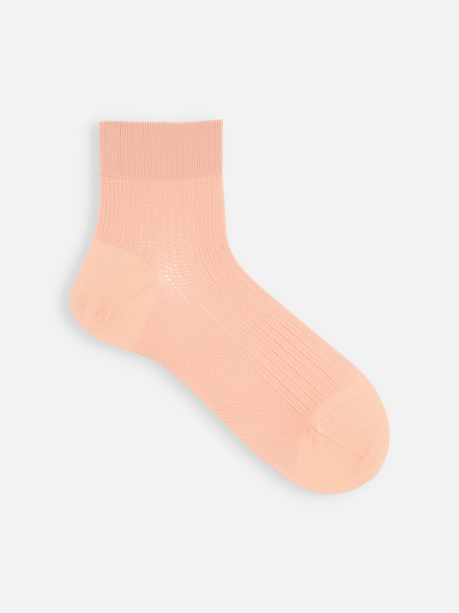 Meias de tornozelo em malha vazada Links-Tuck