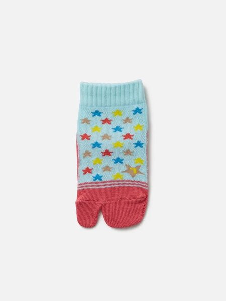 014130505 SQ Tabi motif Étoile & Nœud Enf.11-13cm