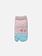 Tabi ankle socks with Star & Bow pattern, Kids 13-15 cm