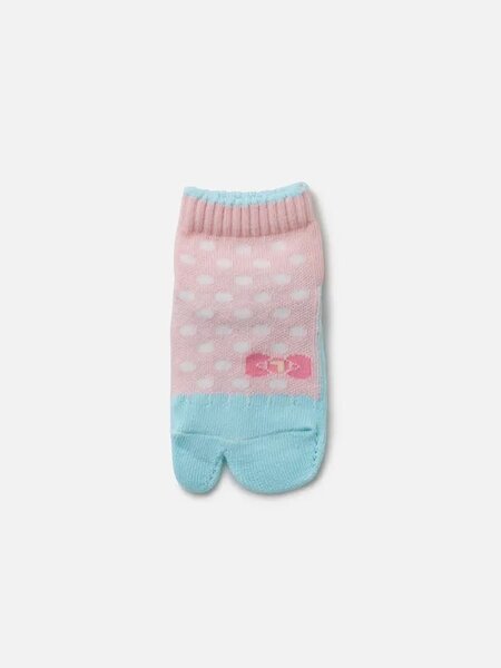 014131005 SQ Tabi motif Étoile & Nœud Enf.13-15cm