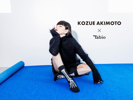 KOZUE AKIMOTO x TABIO: The Fourth Wave of Tabi!