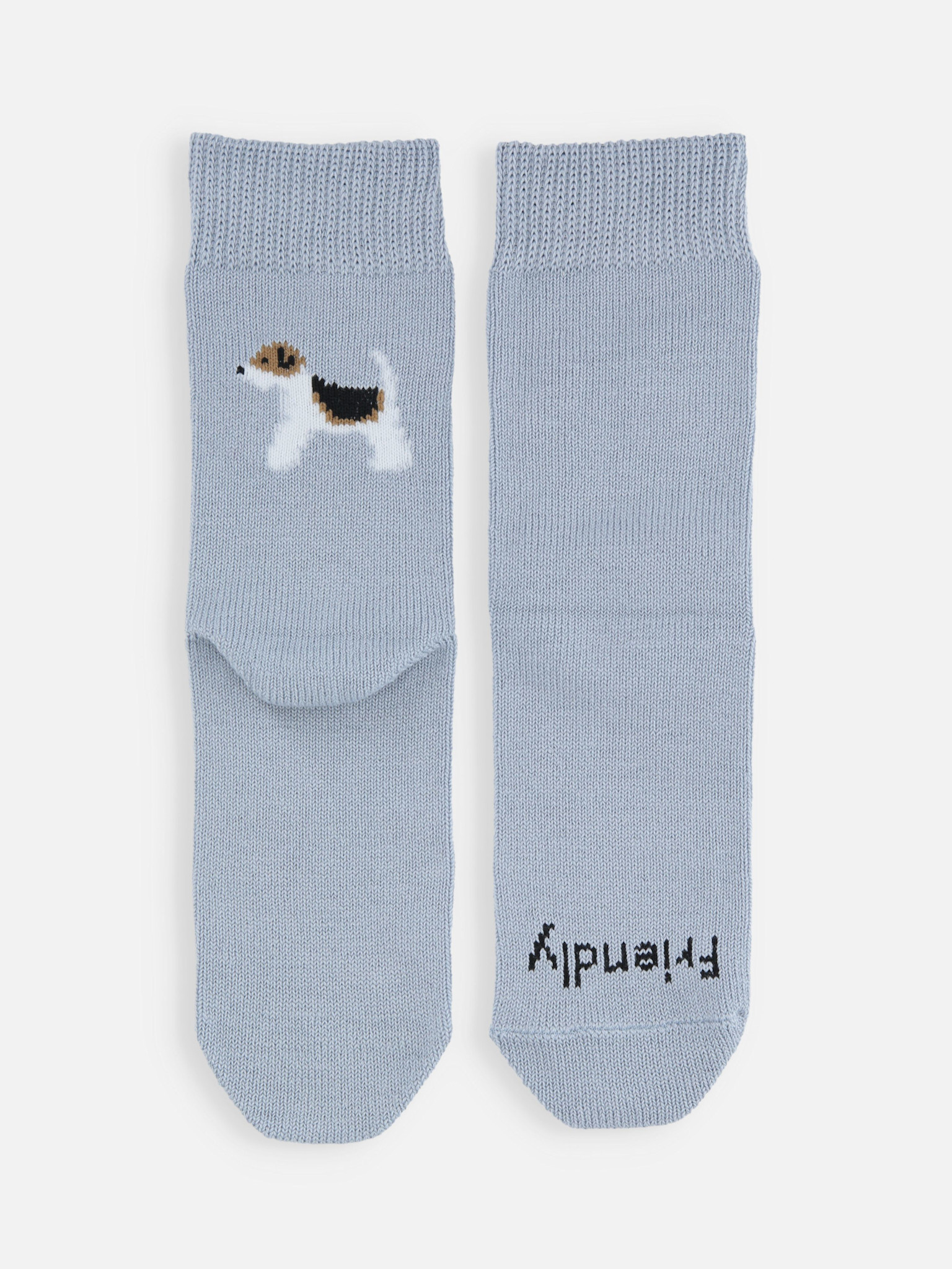 Mi-chaussettemotif chien Friendly