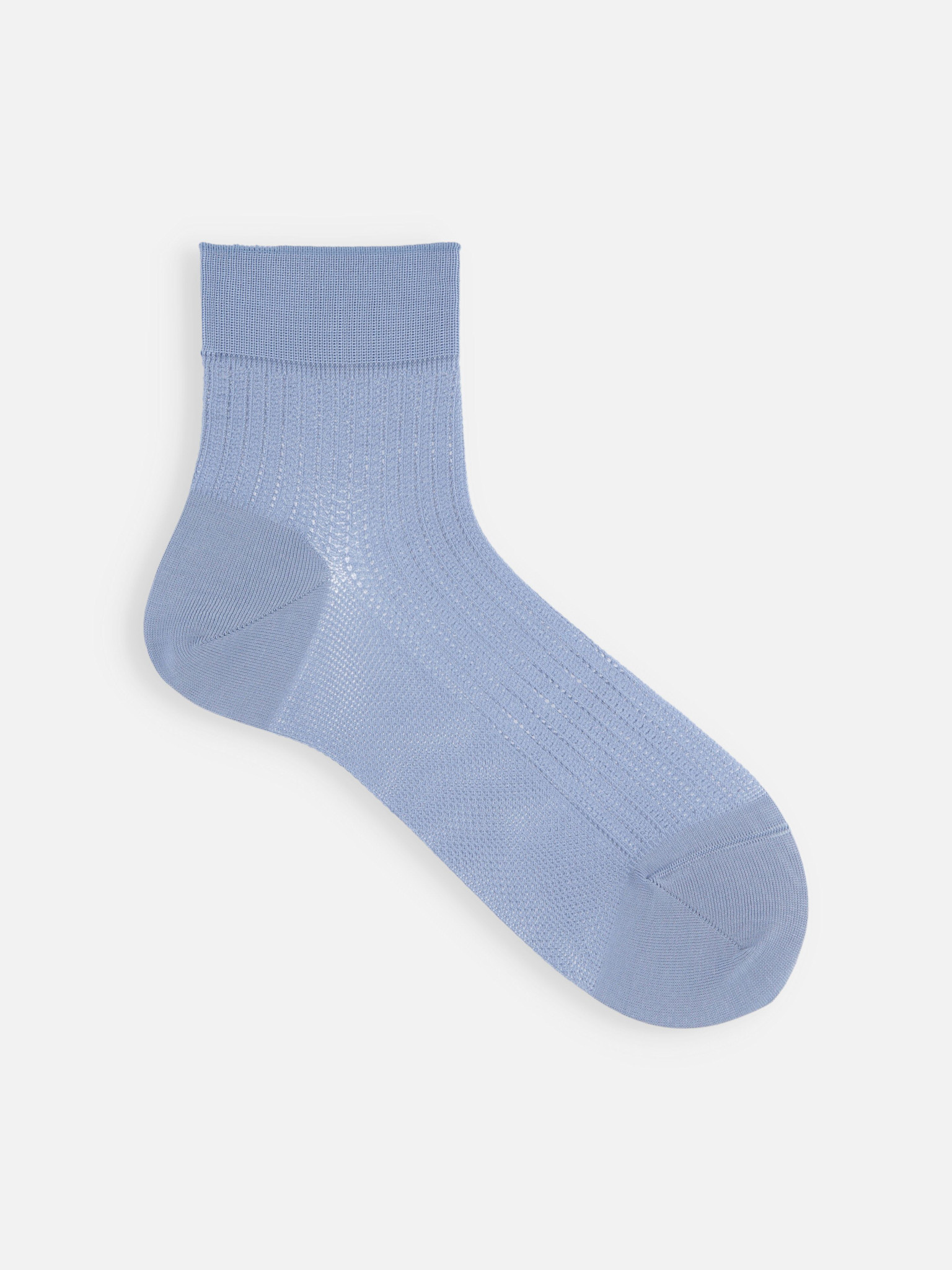 Links-Tuck Stitch Mesh Short Socks