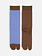 Bicolour Tabi Crew Socks S