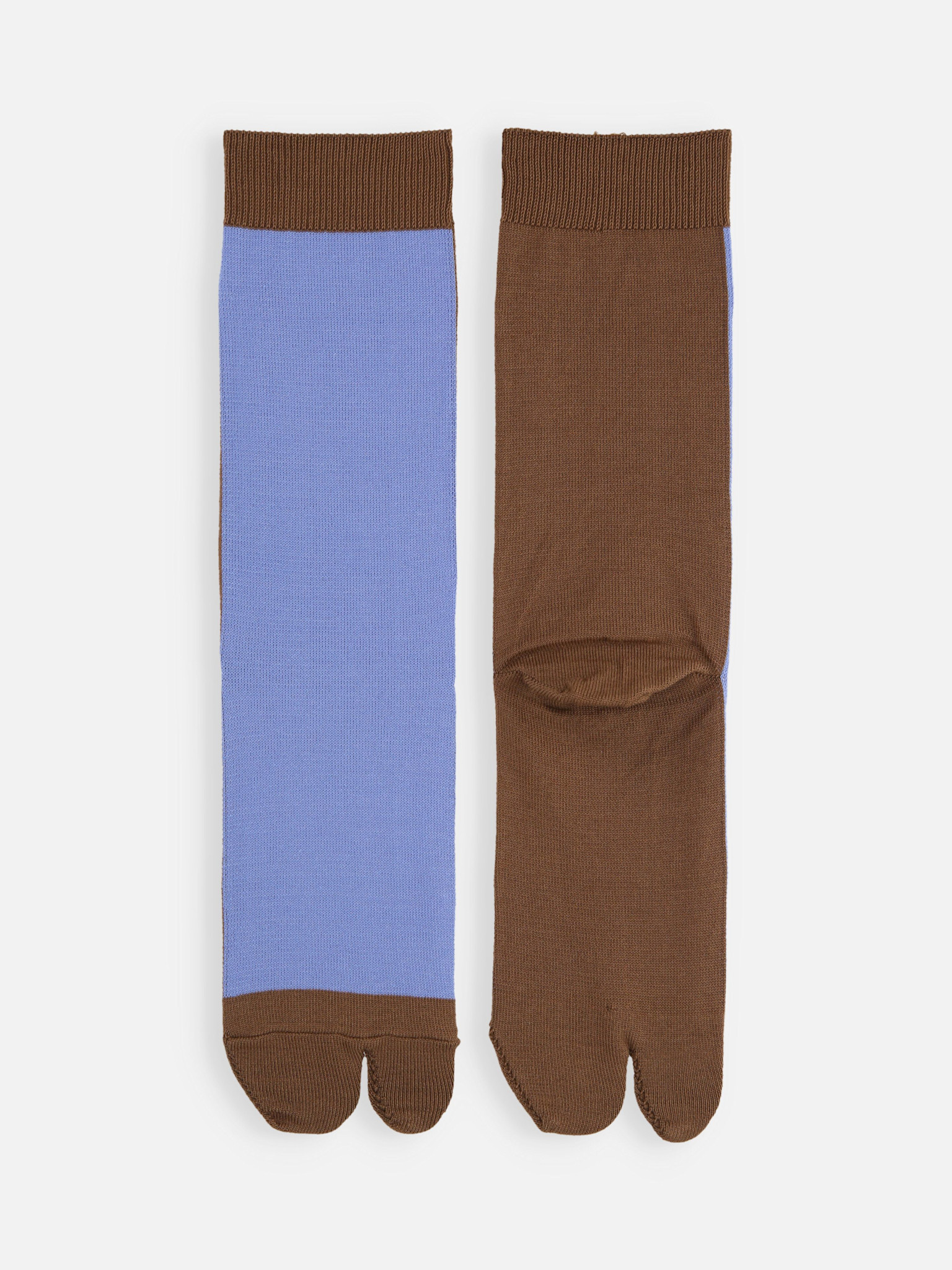 Mi-chaussette Tabi bicolore S