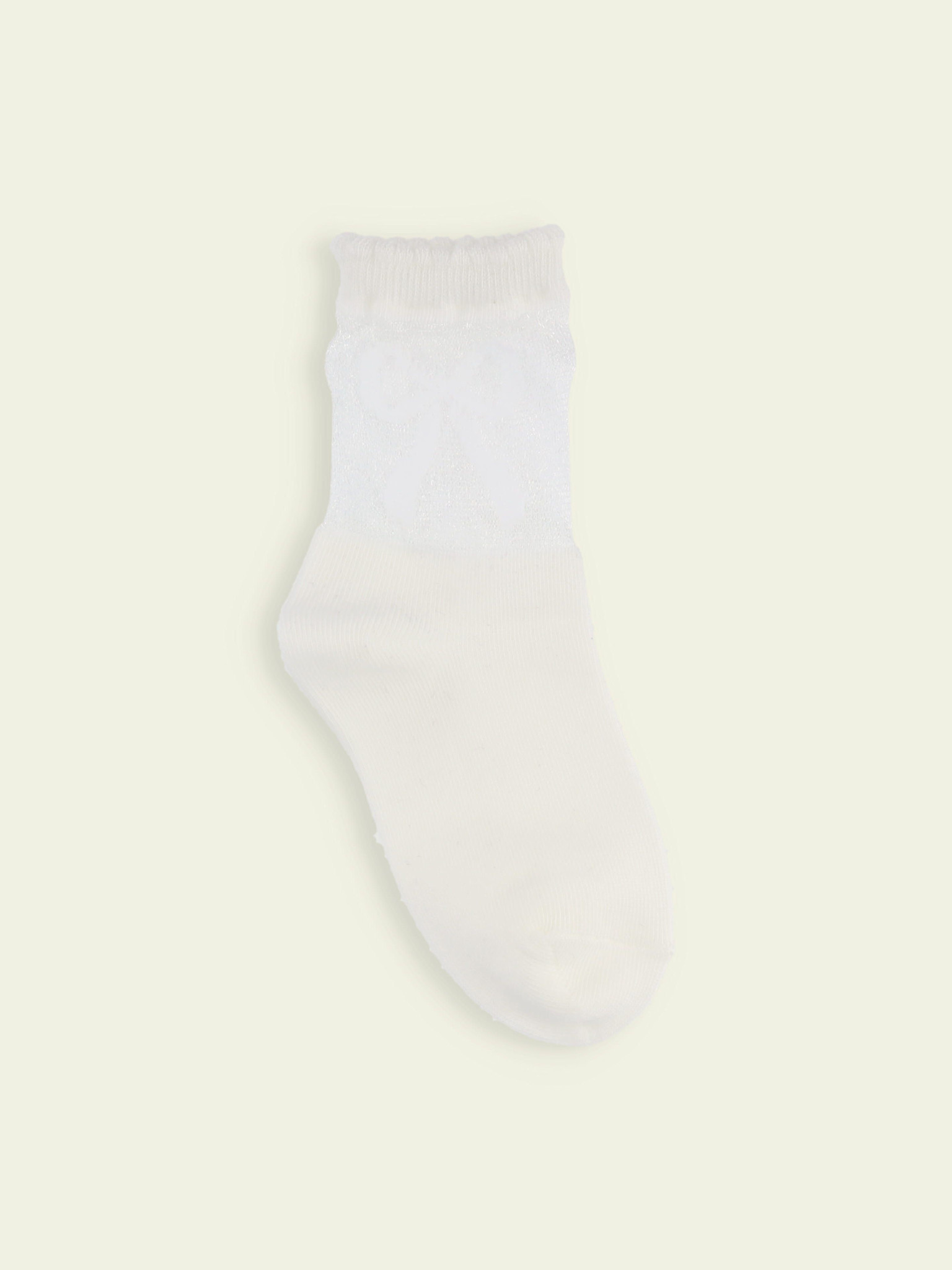 Kids Bow On Tulle Socks M 16-18cm