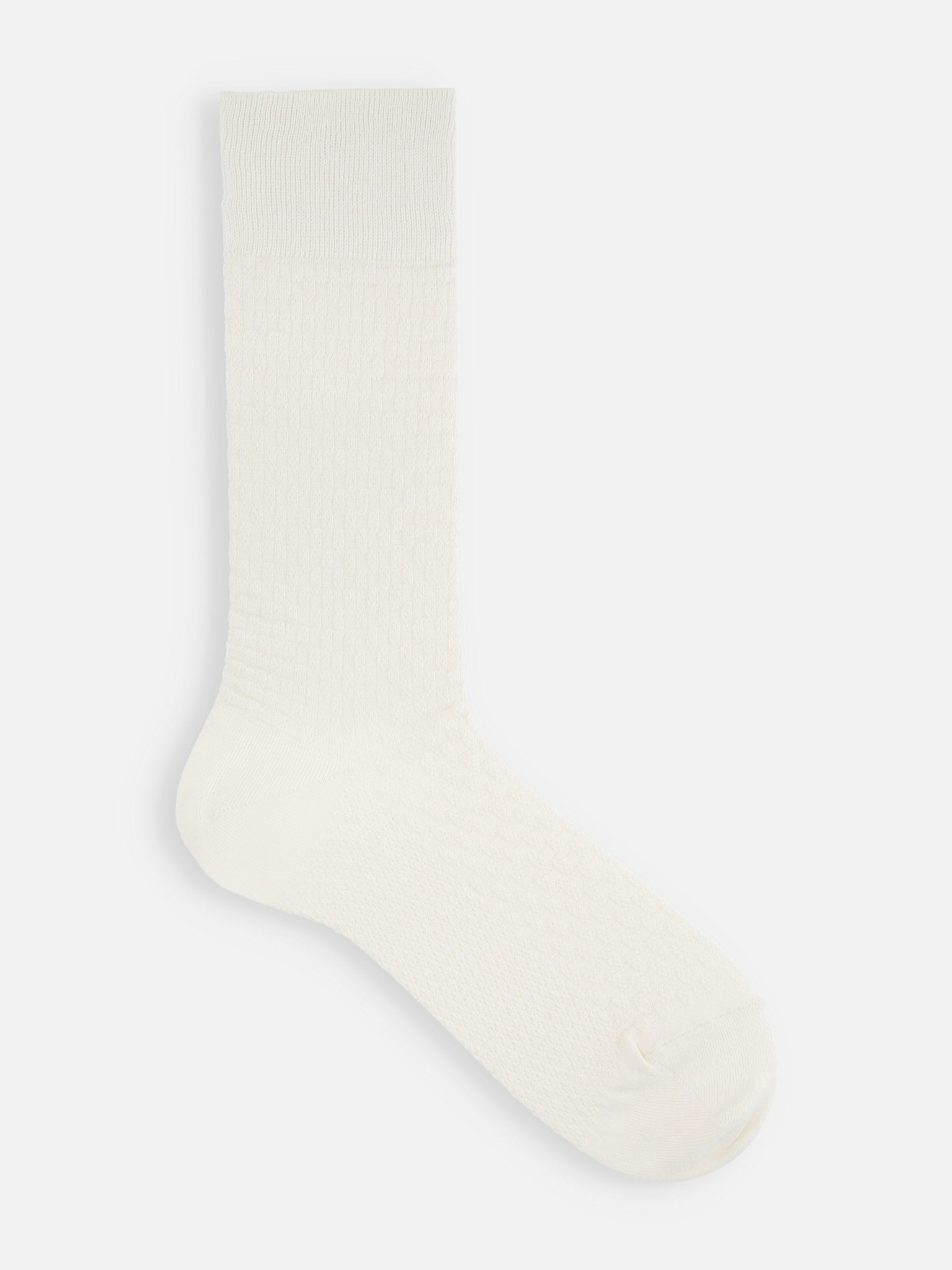 Mi-chaussette damier en Washi mix