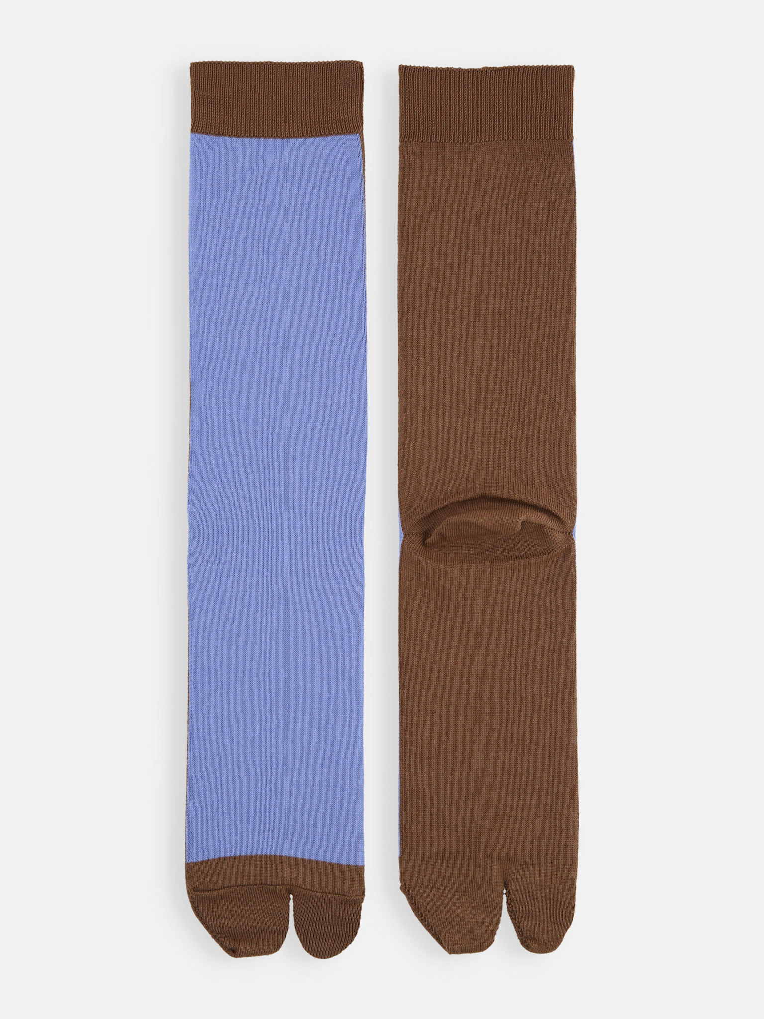 Mi-chaussette Tabi bicolore M