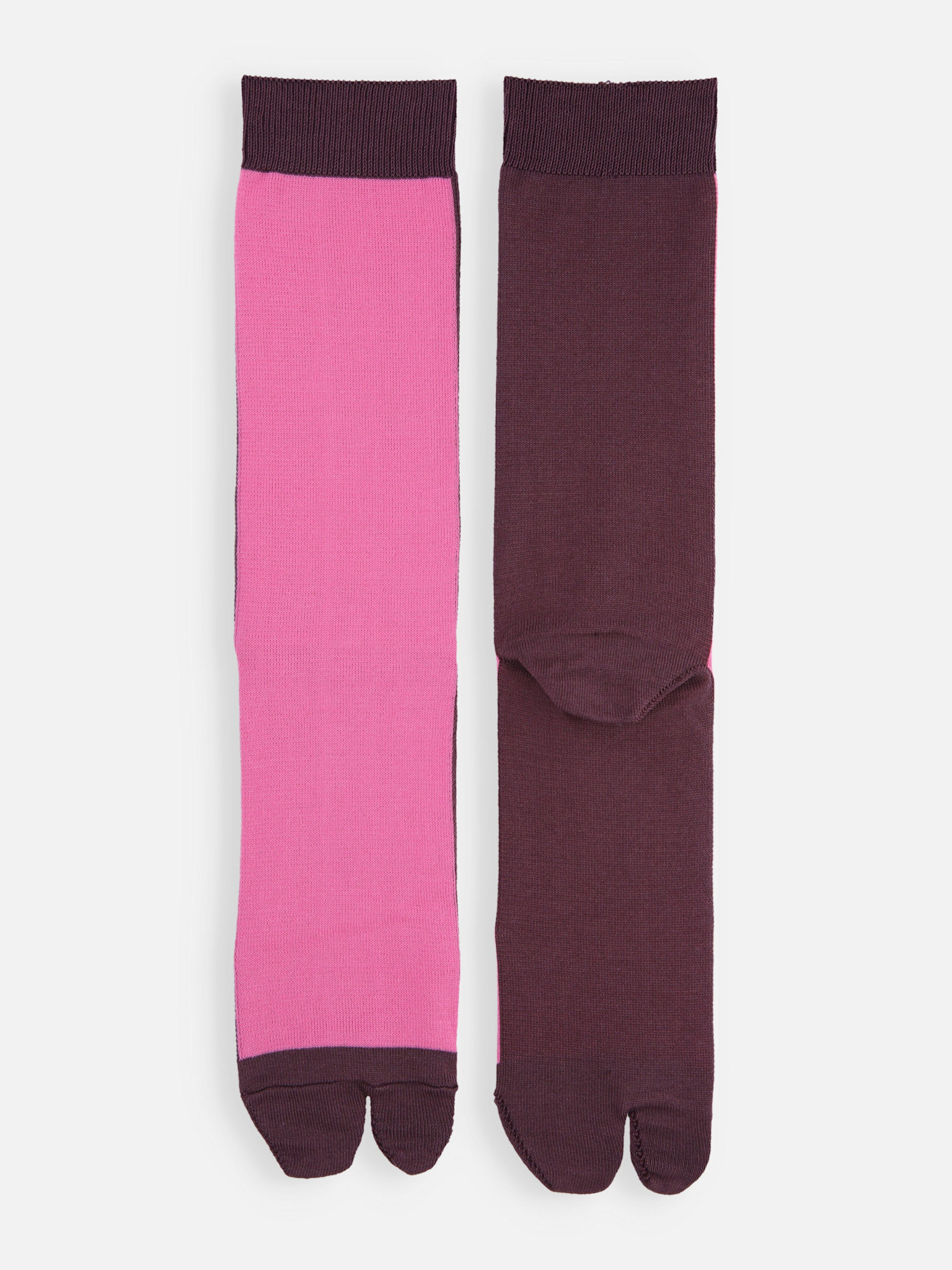 Mi-chaussette Tabi bicolore M