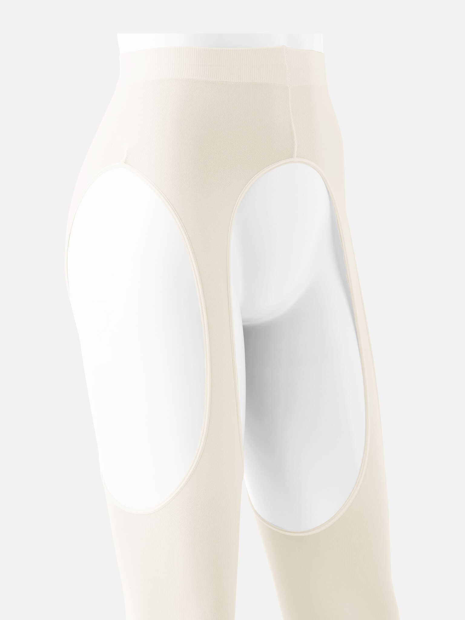 Suspender-Style Tights 50D