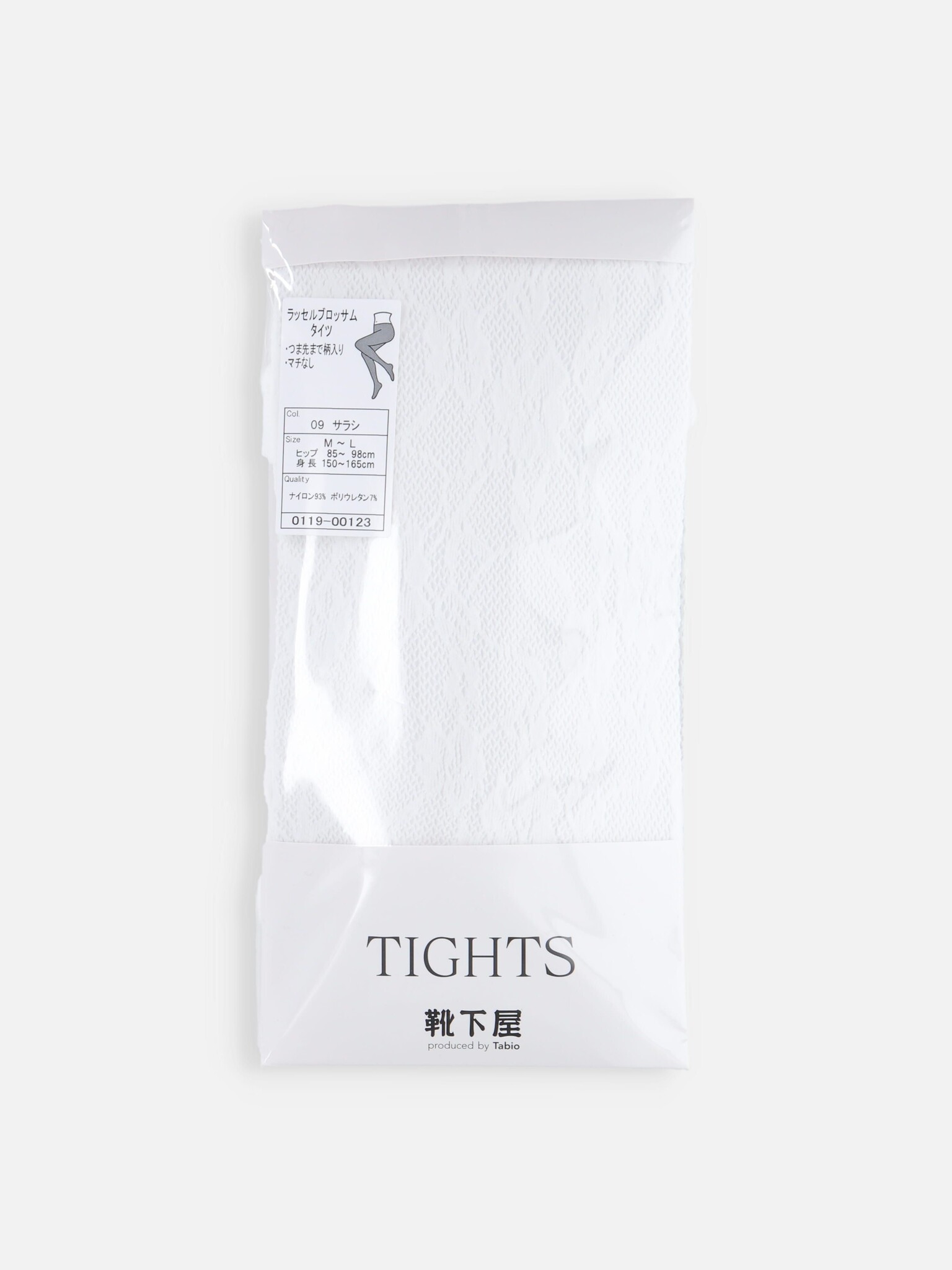 Medias florales Raschel