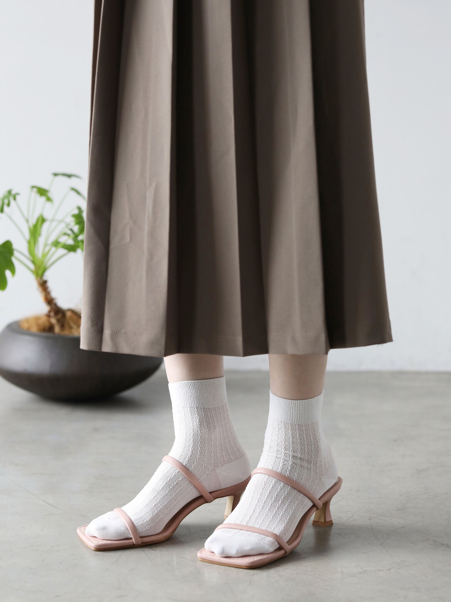 Feine Washi-Rib-Mesh-Socken