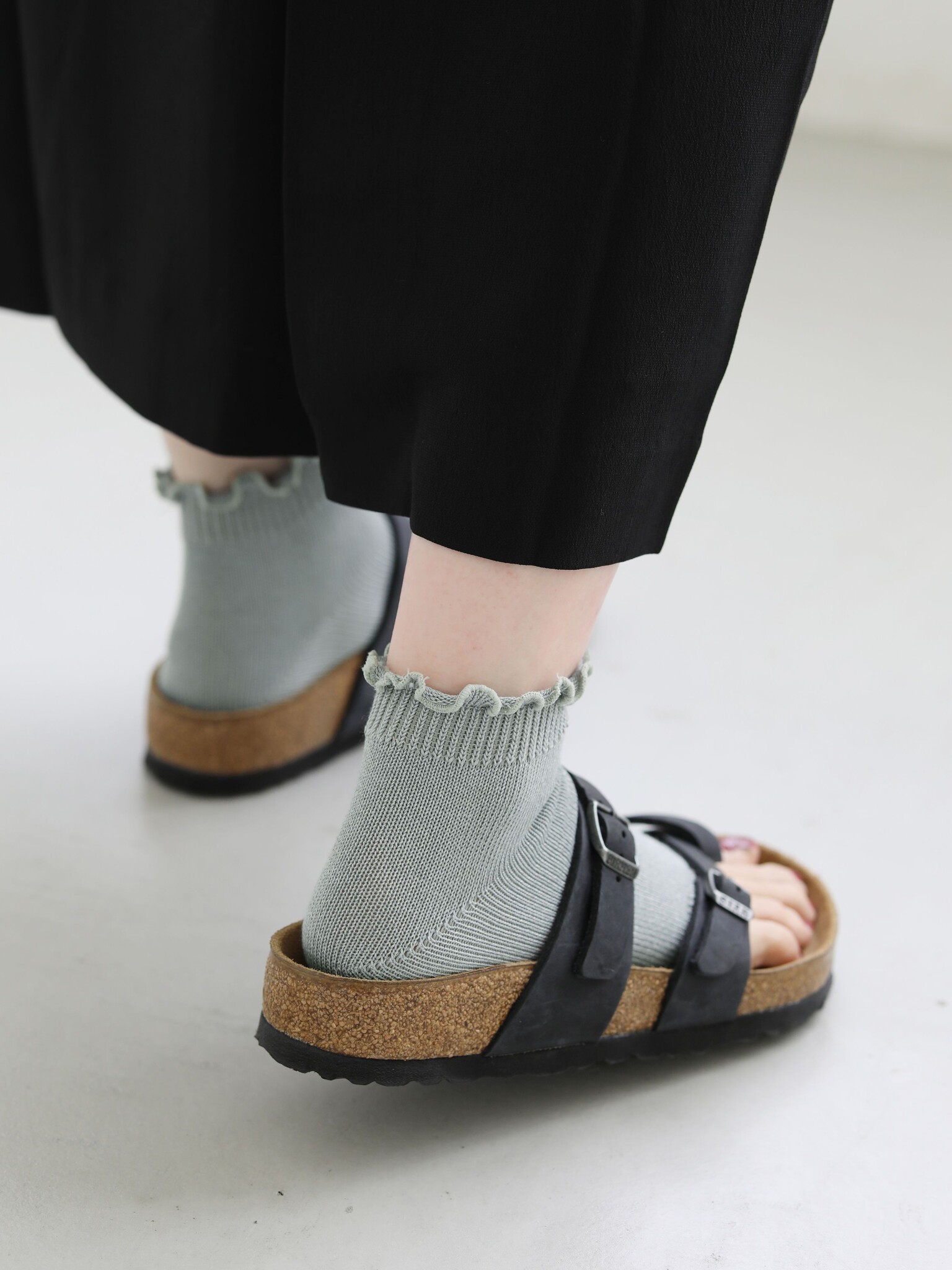 Tabi-Style Open Toe Trainer Socks