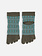 Zehenkurze Socken mit Jacquard-Muster