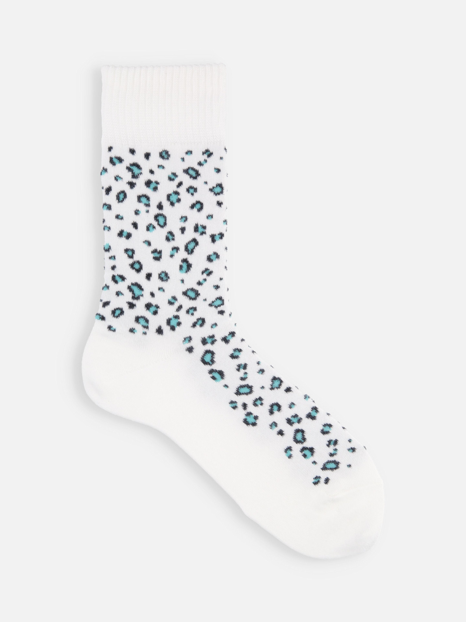 Epyuk Leopard Crew Socks