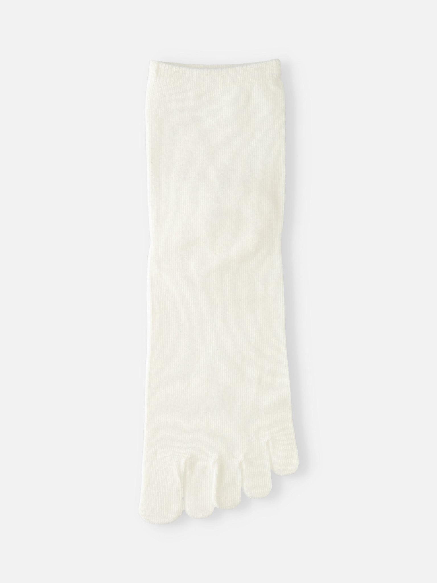 Socquette 5 orteils unie en coton M