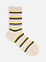 Preppy Stripe Rib Crew Socks