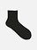 Supima Cotton Rib & Pile Low Crew Socks