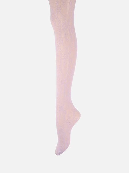 011900123 Collant fleurs en Raschel