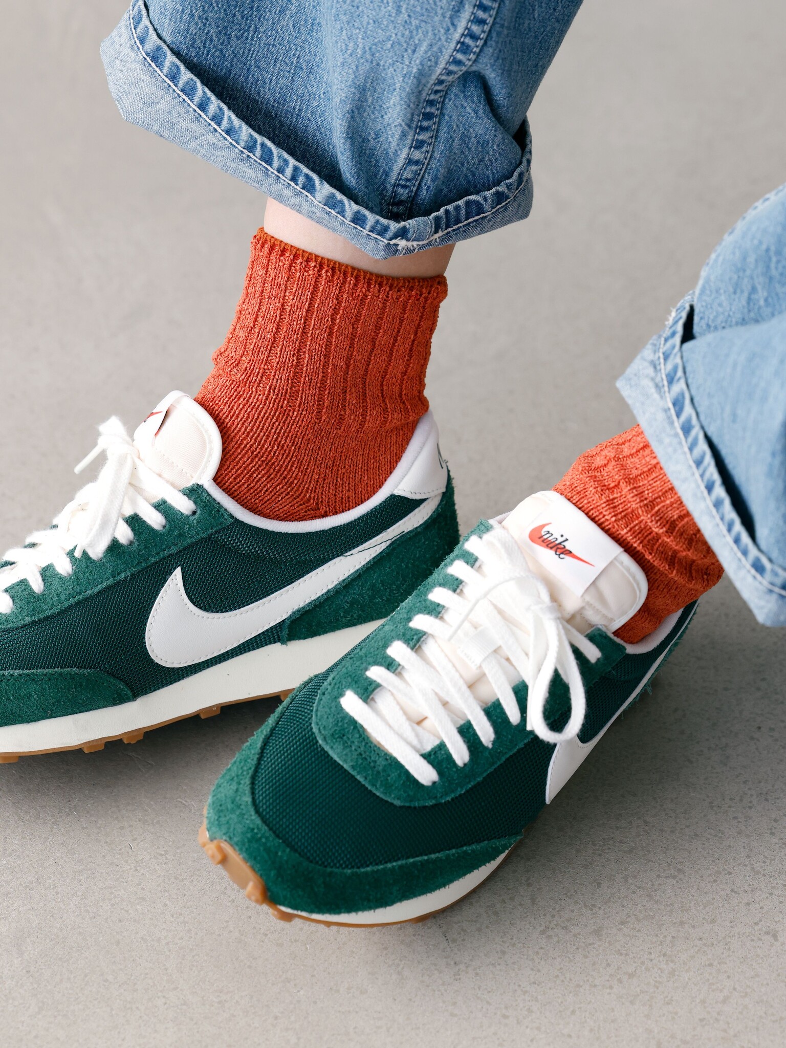 Klassische kurze Rib Washi-Socken