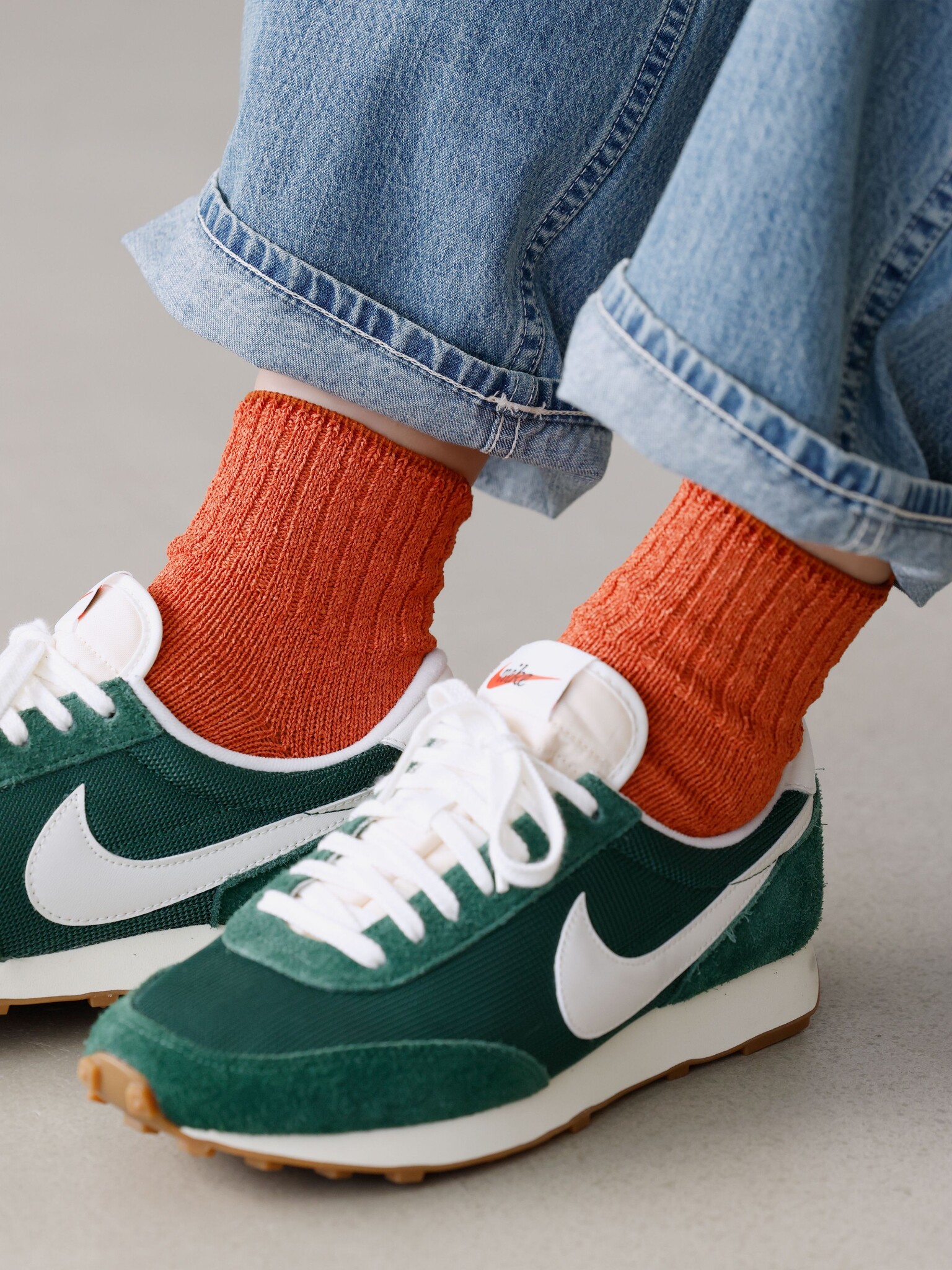 Klassische kurze Rib Washi-Socken