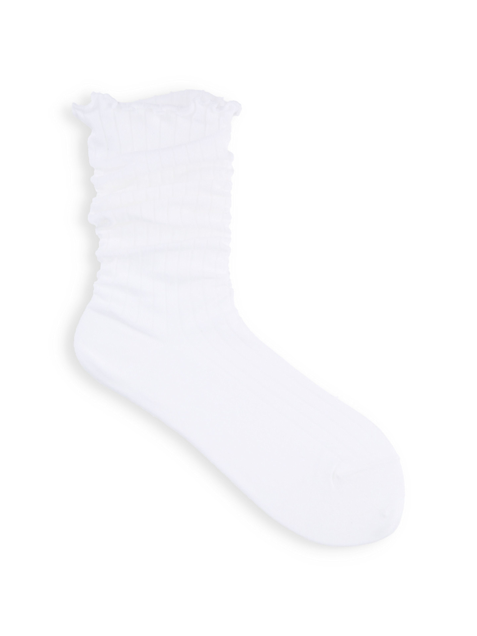 Chaussette haute fine bord Merrow style Loose