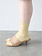 Zachte nylon geribbelde sokken