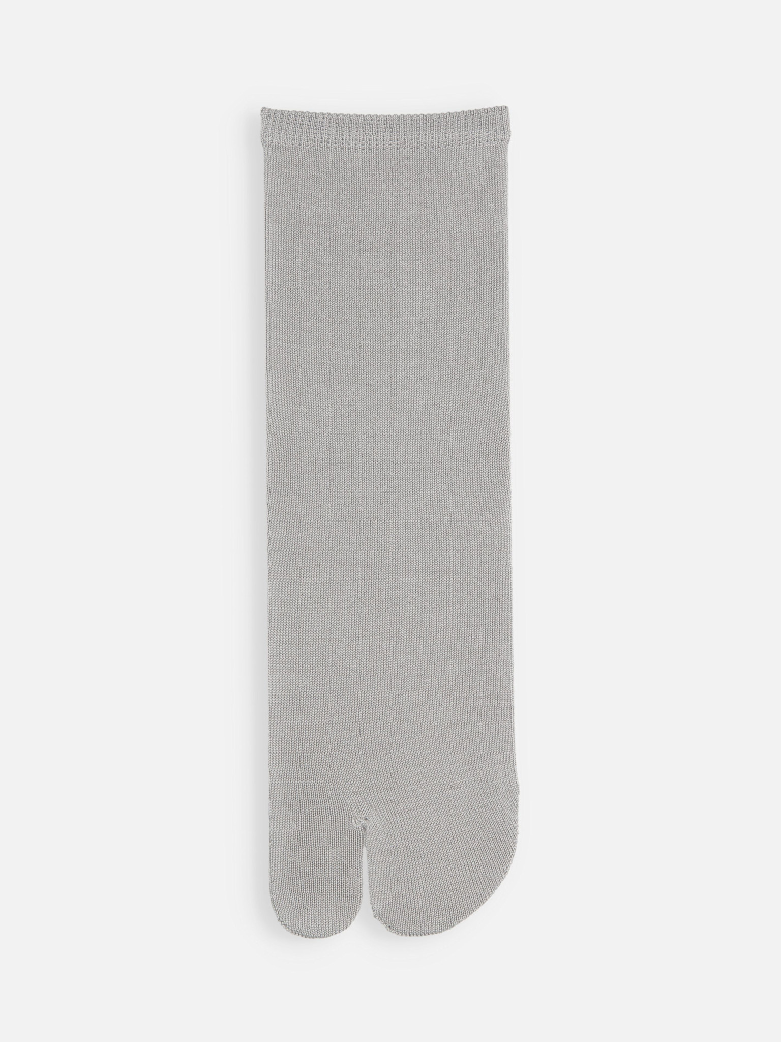 Socquette Tabi unie en coton S