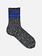 Top Wide Stripe Low Gauge Crew Socks M