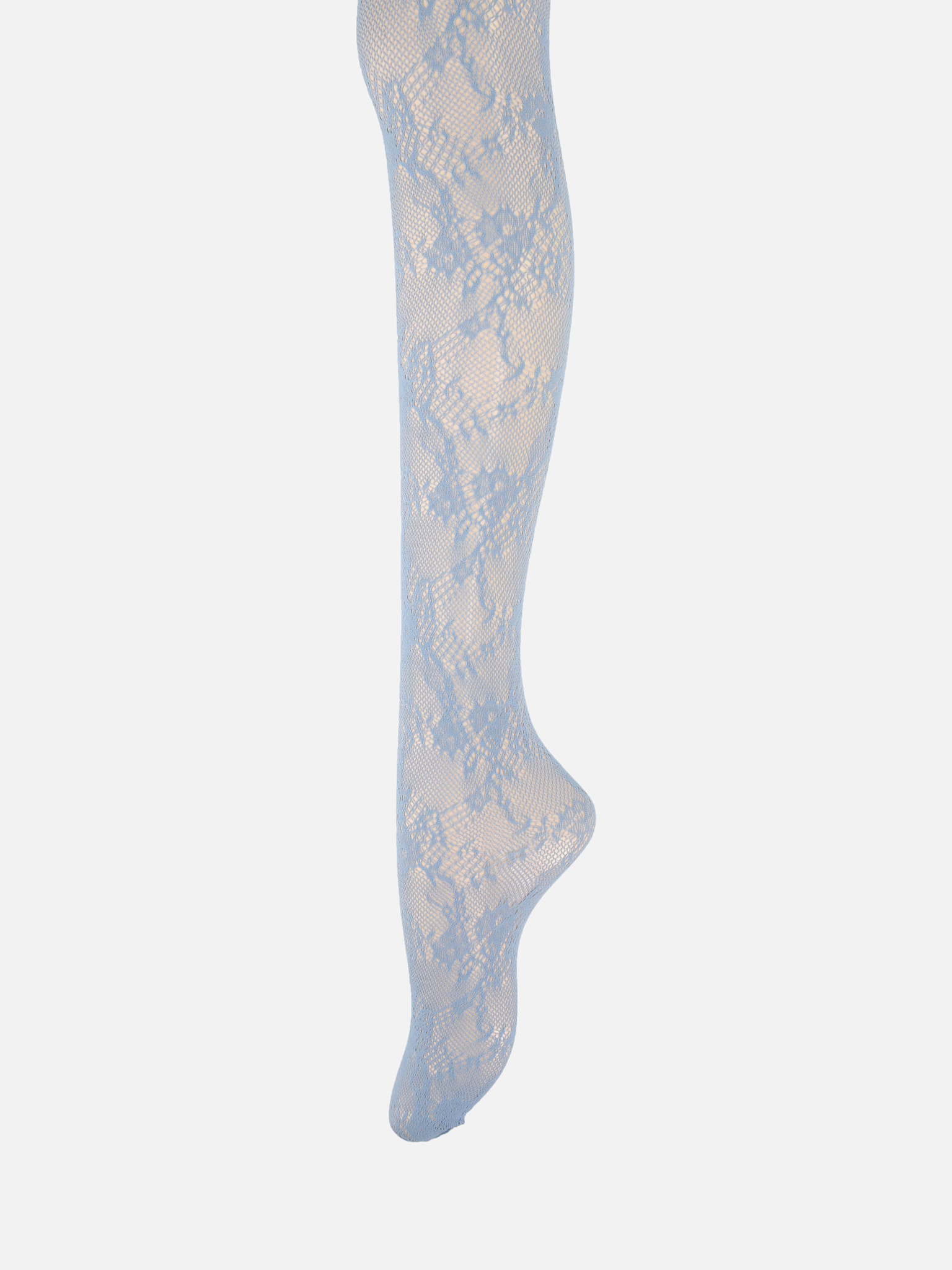 Collant Raschel in pizzo con fiori