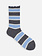 Merrow Top Multi-Stripe Rib Crew Socks